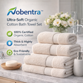 Nobentra™ Ultra-Soft Organic Cotton Bath Towel Set