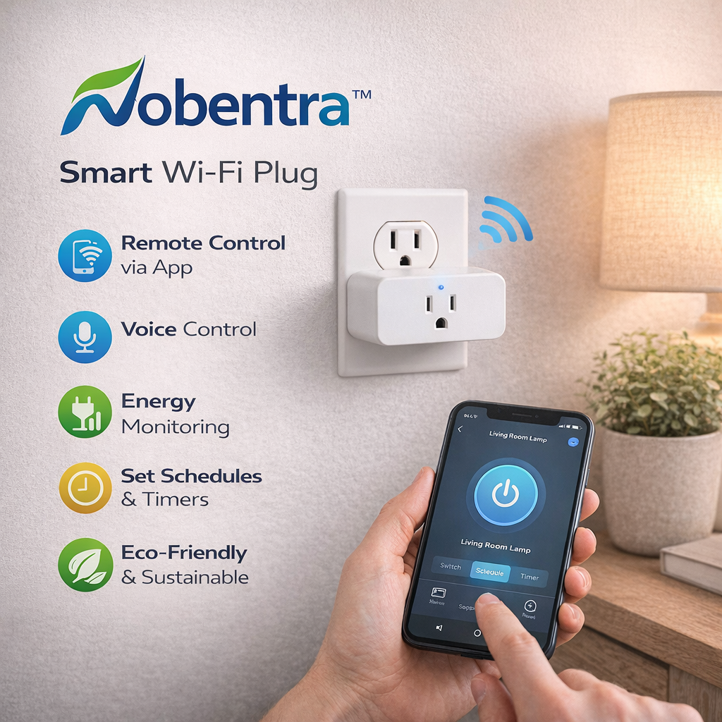Nobentra™ Smart Wi-Fi Plug